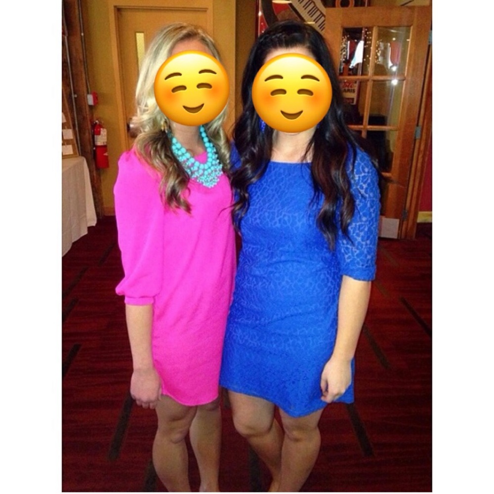 3/4 Sleeve Mini Dress